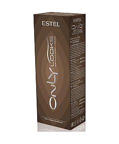 Estel Professional Only Looks 602 - Краска для бровей и ресниц, коричневая